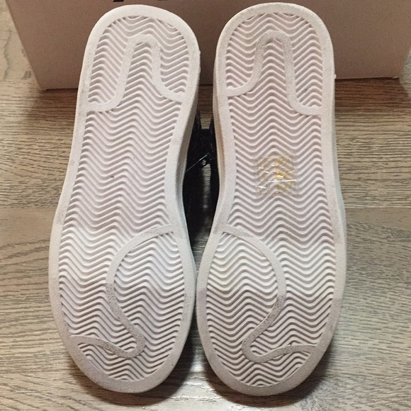 Boys Sz 1/2 Aldo Thelawet Blk Tan high top sneaker - Picture 11 of 14